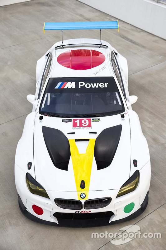 BMW M6 GTLM Art Car de John Baldessari