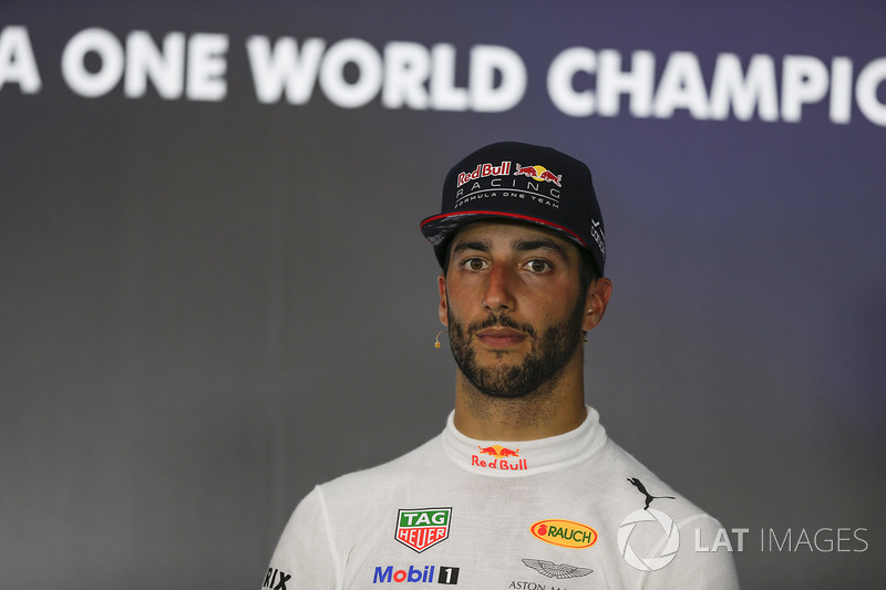 Press conference: third place Daniel Ricciardo, Red Bull Racing