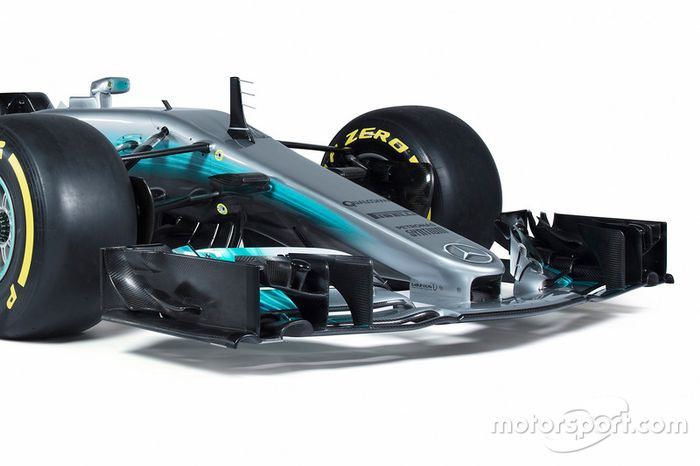 Mercedes AMG F1 W08 detalle