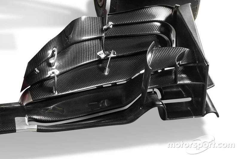 Haas F1 Team VF-17 detail