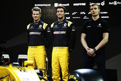 Nico Hulkenberg, Renault Sport F1 Team, Jolyon Palmer, Renault Sport F1 Team Y Sergey SirotkinN terc