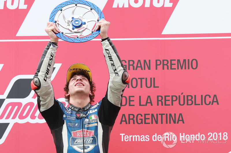 Race winner Marco Bezzecchi, Prustel GP