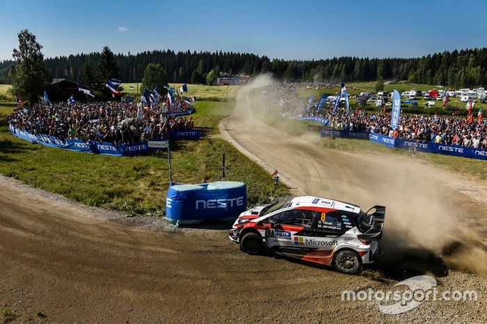 Ott Tanak, Martin Järveoja, Toyota Yaris WRC, Toyota Gazoo Racing