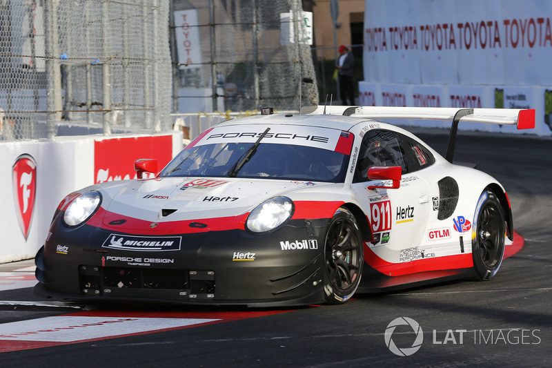 #911 Porsche Team North America Porsche 911 RSR, GTLM: Patrick Pilet, Nick Tandy