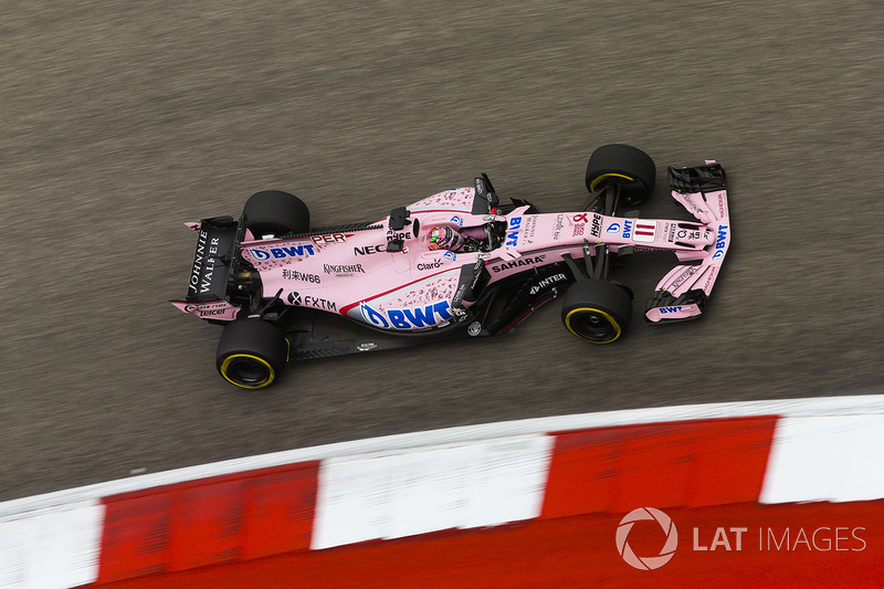 Sergio Pérez, Sahara Force India F1 VJM10