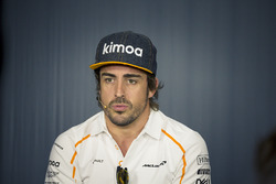 Fernando Alonso, McLaren in the Press Conference