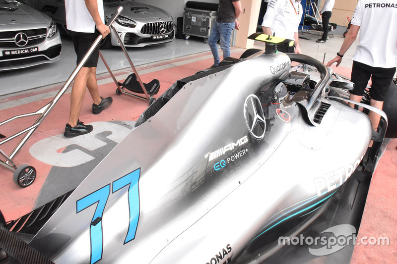 Carrosserie de la Mercedes-AMG F1 W09