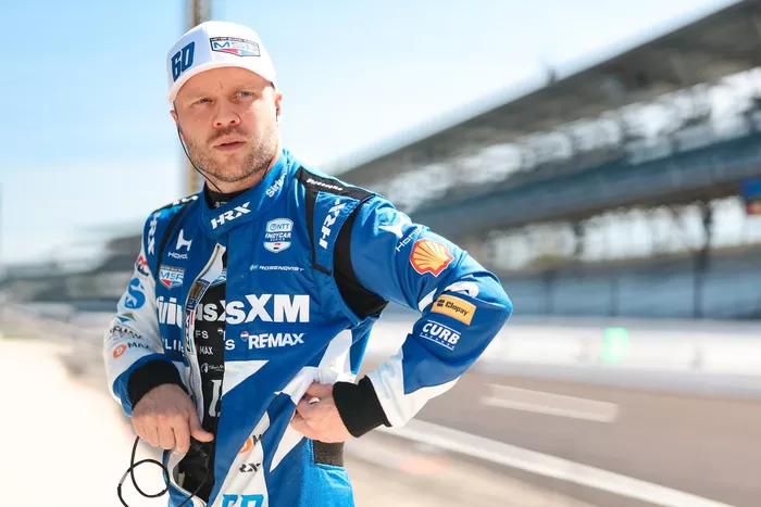  Felix Rosenqvist, Meyer Shank Racing con Curb Agajanian Honda