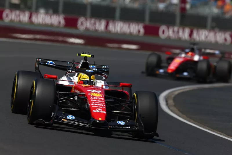 Lewis Hamilton, Ferrari, Charles Leclerc, Ferrari