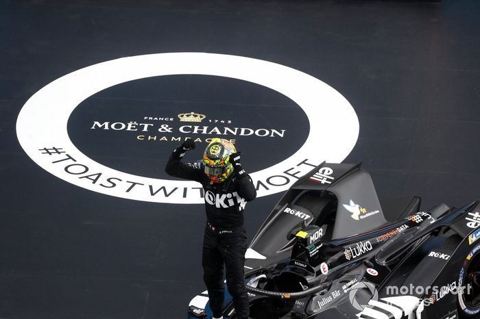 Podio: ganador Edoardo Mortara, Venturi Racing