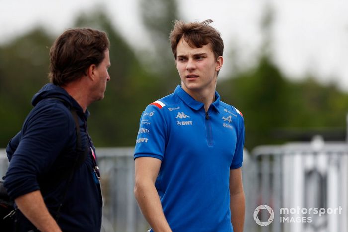 Oscar Piastri, piloto reserva del equipo Alpine F1  