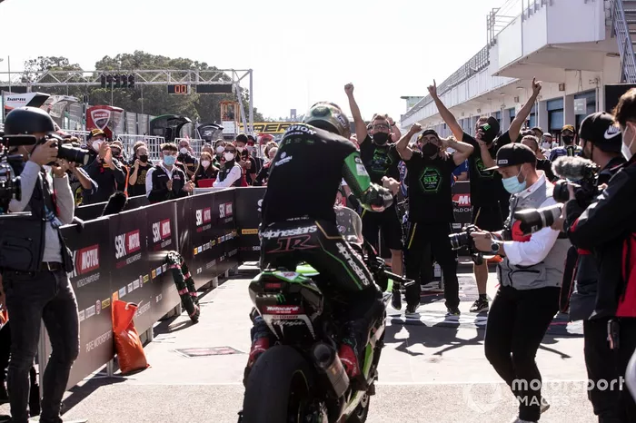 Jonathan Rea, Kawasaki Racing Team festeggia il suo sesto titolo Mondiale