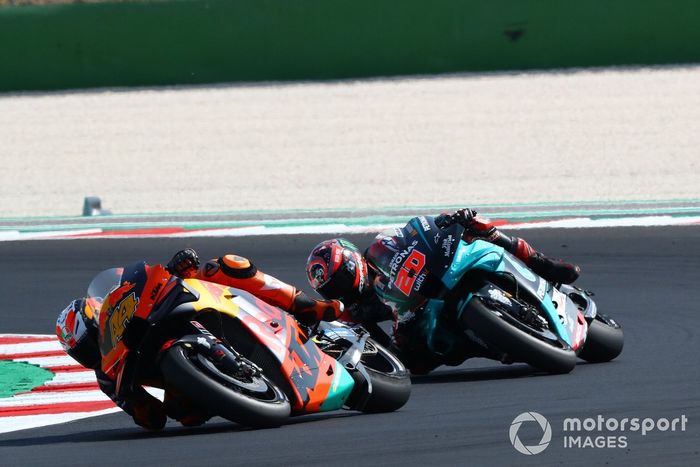 Pol Espargaró, Red Bull KTM Factory Racing, Fabio Quartararo, Petronas Yamaha SRT