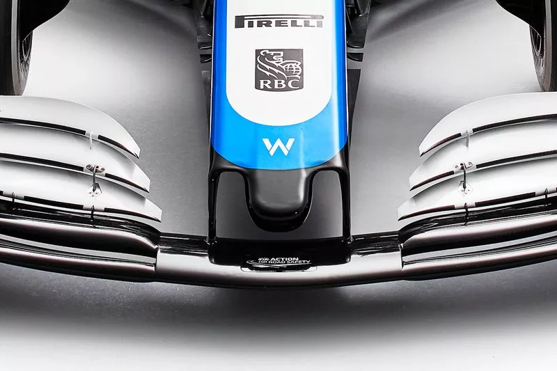 Detalle del Williams FW43