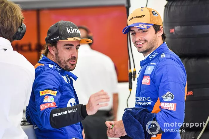 Fernando Alonso e Carlos Sainz Jr., McLaren