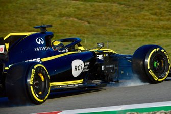 Nico Hulkenberg, Renault Sport F1 Team R.S. 19 en tête-à-queue