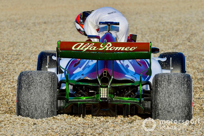 Der Abflug von Kimi Räikkönen