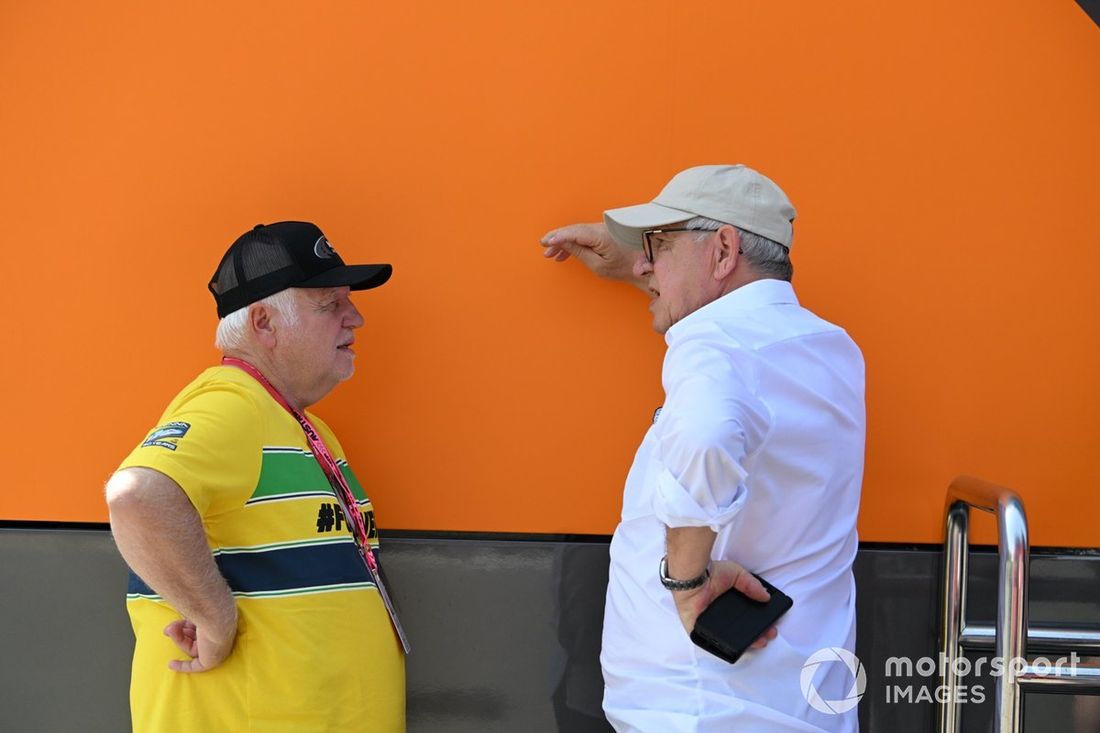 Norbert Vettel w padoku