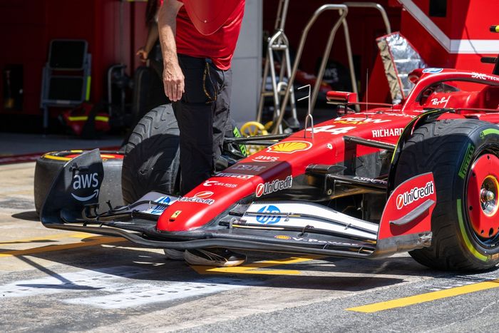Ferrari SF-25 technical detail