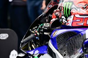 Fabio Quartararo, Yamaha Factory Racing, detalles de la moto