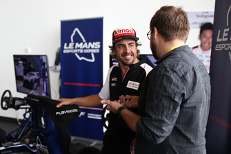 Präsentation der Le Mans eSports Series (LMES) mit Fernando Alonso, Toyota Gazoo Racing