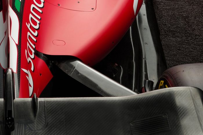 Ferrari SF-23. detalle