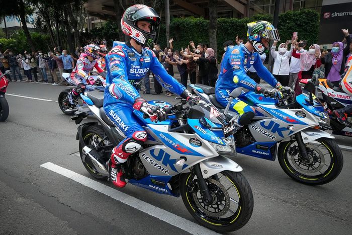 Parada de MotoGP en Jakarta