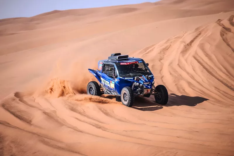 #309 X-Raid Yamaha Supported Team Yamaha YXZ1000R Turbo Prototype: Ignacio Casale, Álvaro Leon