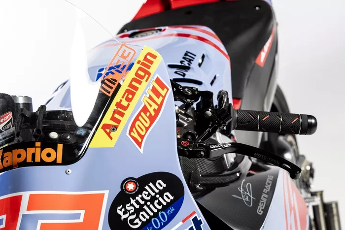 Marc Marquez, livrea della moto Gresini Racing