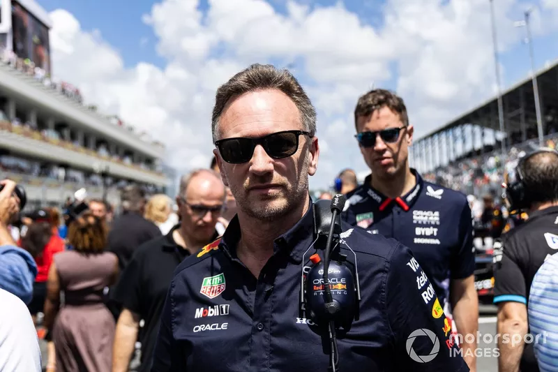 Christian Horner, directeur de l'équipe Red Bull Racing 