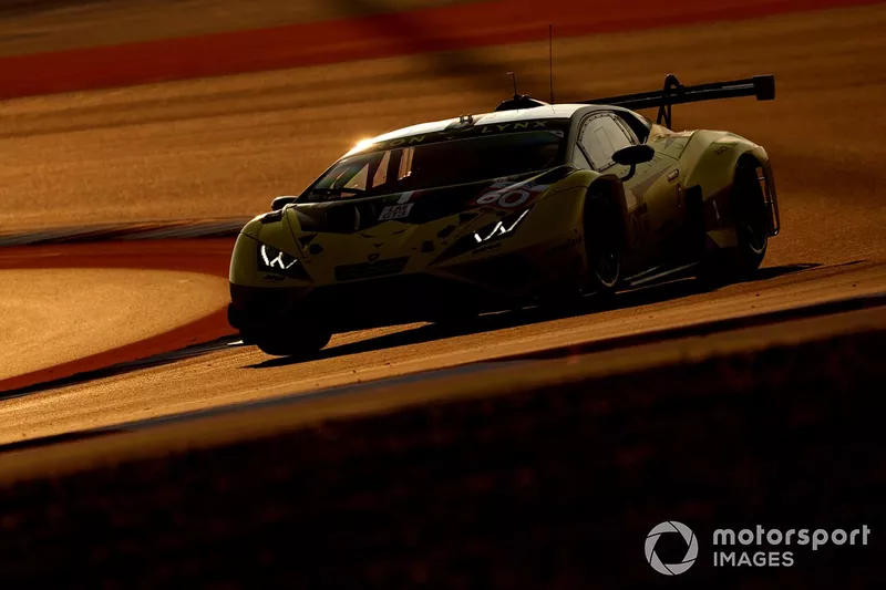 #60 Iron Lynx Lamborghini Huracan LMGT3 Evo2: Claudio Schiavoni, Matteo Cressoni, Franck Perera