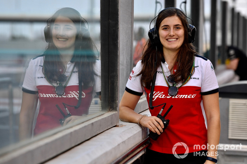 Tatiana Calderon, Sauber Test Driver