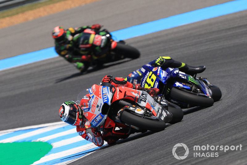 Хорхе Лоренсо, Ducati Team, Валентино Россі, Yamaha Factory Racing