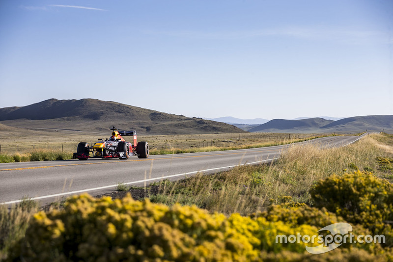 Max Verstappen, Red Bull Racing BR7, in Colorado