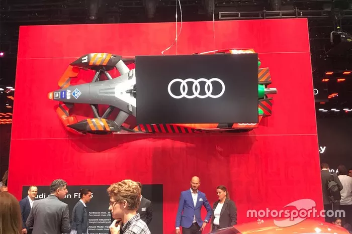 Monoposto della Audi al Salone di Francoforte