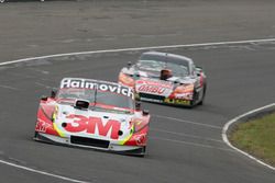 Segundo lugar Mariano Werner, Werner Competicion Ford, y el tercer lugar Facundo Ardusso, JP Racing