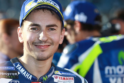 Derde plaats Jorge Lorenzo, Yamaha Factory Racing