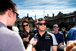 Sergio Perez, Sahara Force India F1 visits Luna Park