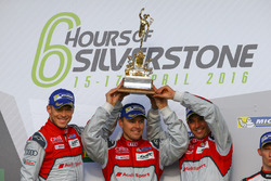 #7 Audi Sport Team Joest Audi R18: Marcel Fässler, Andre Lotterer, Benoit Tréluyer race winners