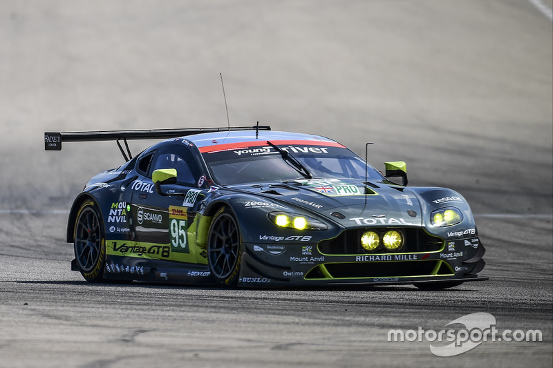 #95 Aston Martin Racing Aston Martin Vantage GTE: Marco Sorensen, Nicki Thiim