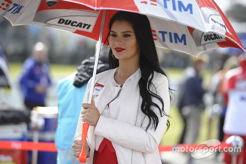 Чарівна дівчина Ducati Corse