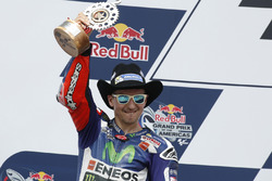 Segundo lugar, Jorge Lorenzo, Movistar Yamaha MotoGP, Yamaha
