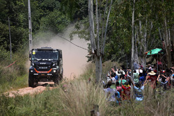 #502 Team De Rooy, Iveco: Federico Villagra, Adrian Yacopini, Ricardo Torlaschi