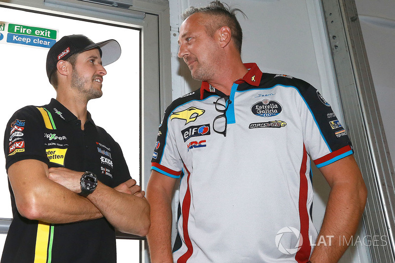 Thomas Luthi, Michael Bartholemy, Estrella Galicia 0,0 Marc VDS Team Principal