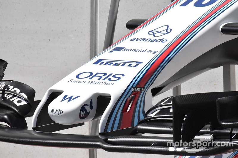 Williams FW40 nose detail