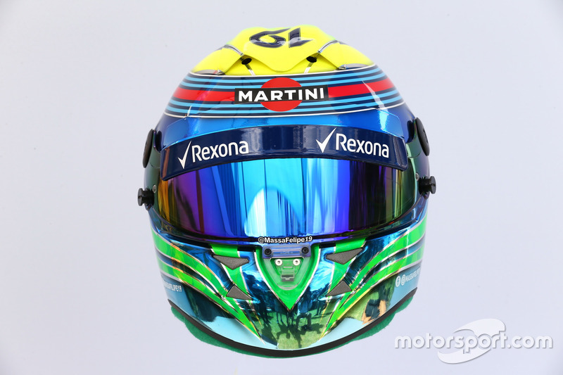 Le casque de Felipe Massa, Williams