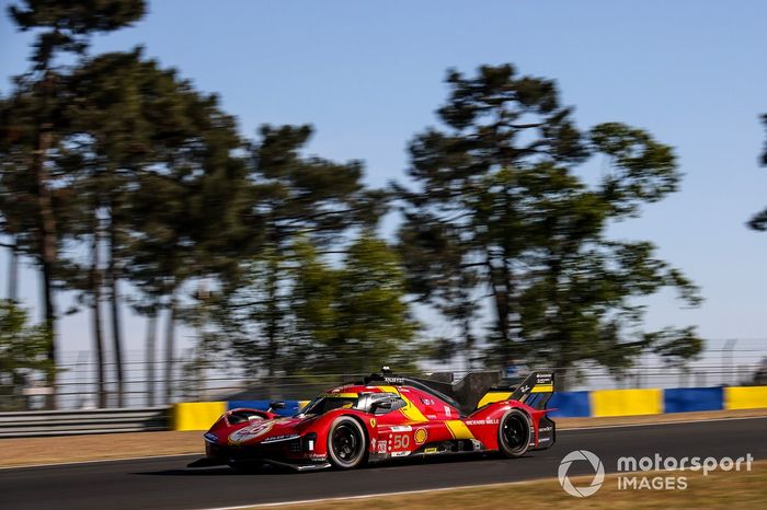 #50 Ferrari AF Corse Ferrari 499P de Antonio Fuoco, Miguel Molina, Nicklas Nielsen