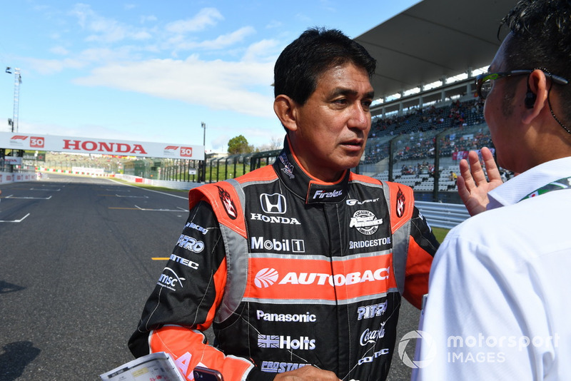Aguri Suzuki, acara demonstrasi lap Perayaan Legenda F1 ke-30
