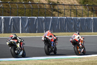 Marc Marquez, Repsol Honda Team, Andrea Dovizioso, Ducati Team, Cal Crutchlow, Team LCR Honda