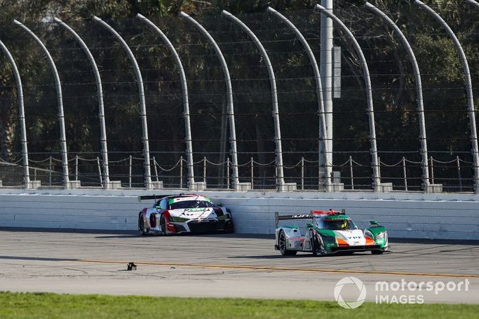 Agustín Canapino y el Juncos Racing en acción en Daytona